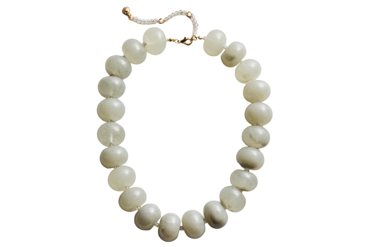 Joan Semi-Precious Necklace - Gray Quartz Credit: Baublebar