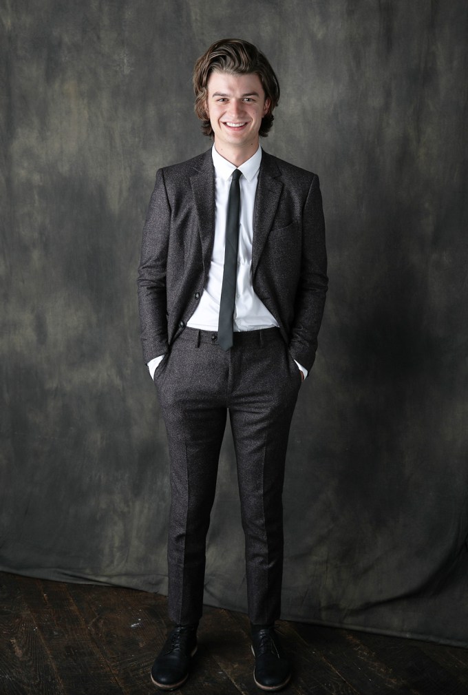 Joe Keery Smiles For A Portrait