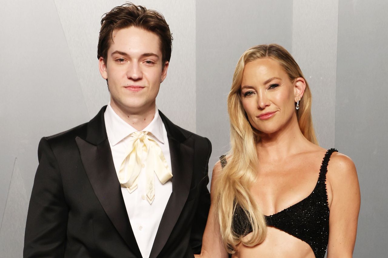 Kate Hudson and her son Ryder.Credit: Matt Baron/BEI/Shutterstock