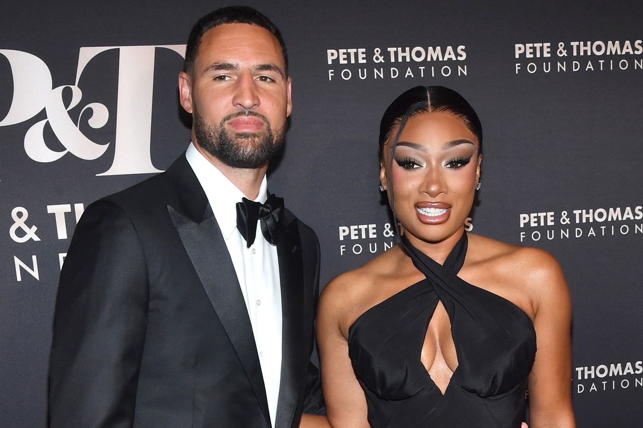 Klay Thompson and Megan Thee Stallion at the Inaugural Pete & Thomas Foundation Gala on July 16, 2025Credit: Stephen Lovekin/Shutterstock