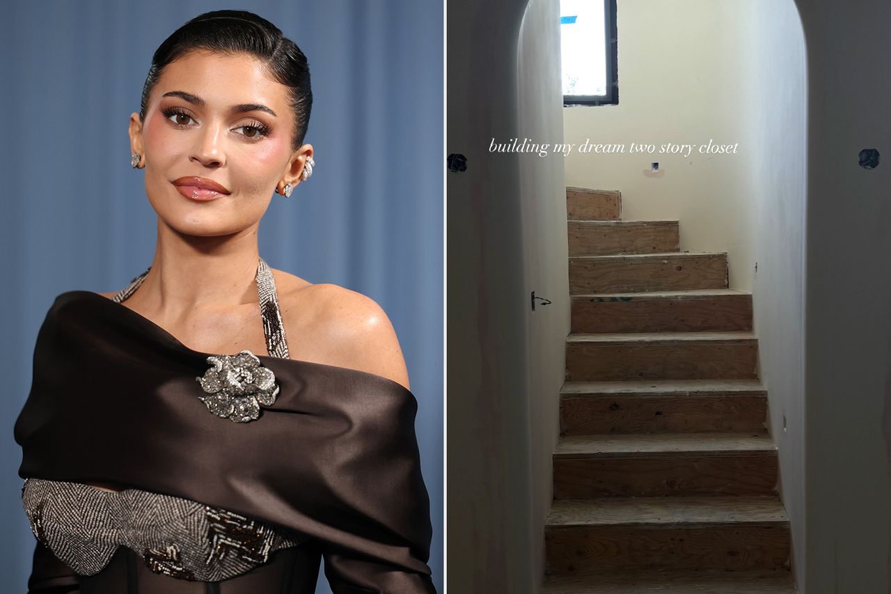 Kylie Jenner shares a glimpse of the new home she's buildingCredit: Mike Coppola/MG25/Getty; Kylie Jenner/Instagram