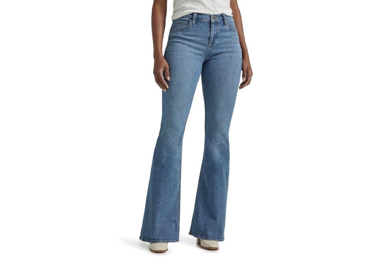 lee womens legendary mid rise flare jean Credit: Amazon