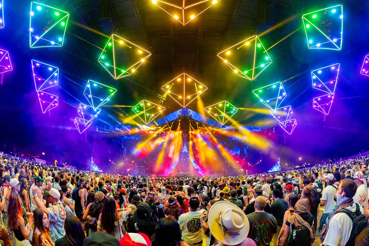 Levity performs on the Sahara Tent during the 2026 Coachella Valley Music and Arts Festival Levity.Credit: Matt Winkelmeyer/Getty