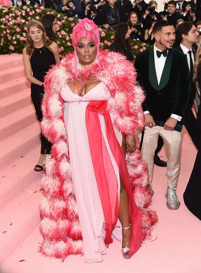 Lizzo At The 2019 Met Gala Is Sugary Sweet