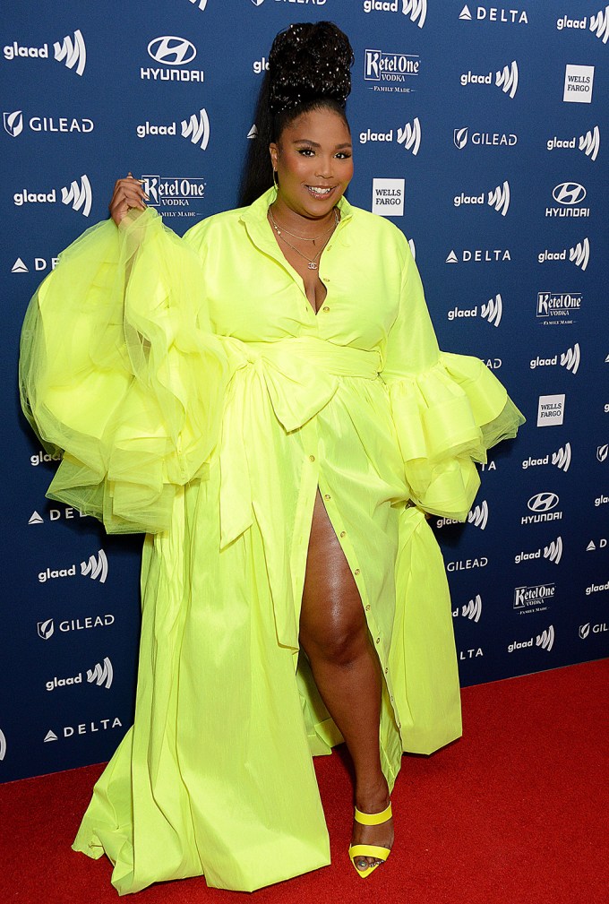 Lizzo Rocks The Red Carpet At The 30th Annual GLAAD Media Awards