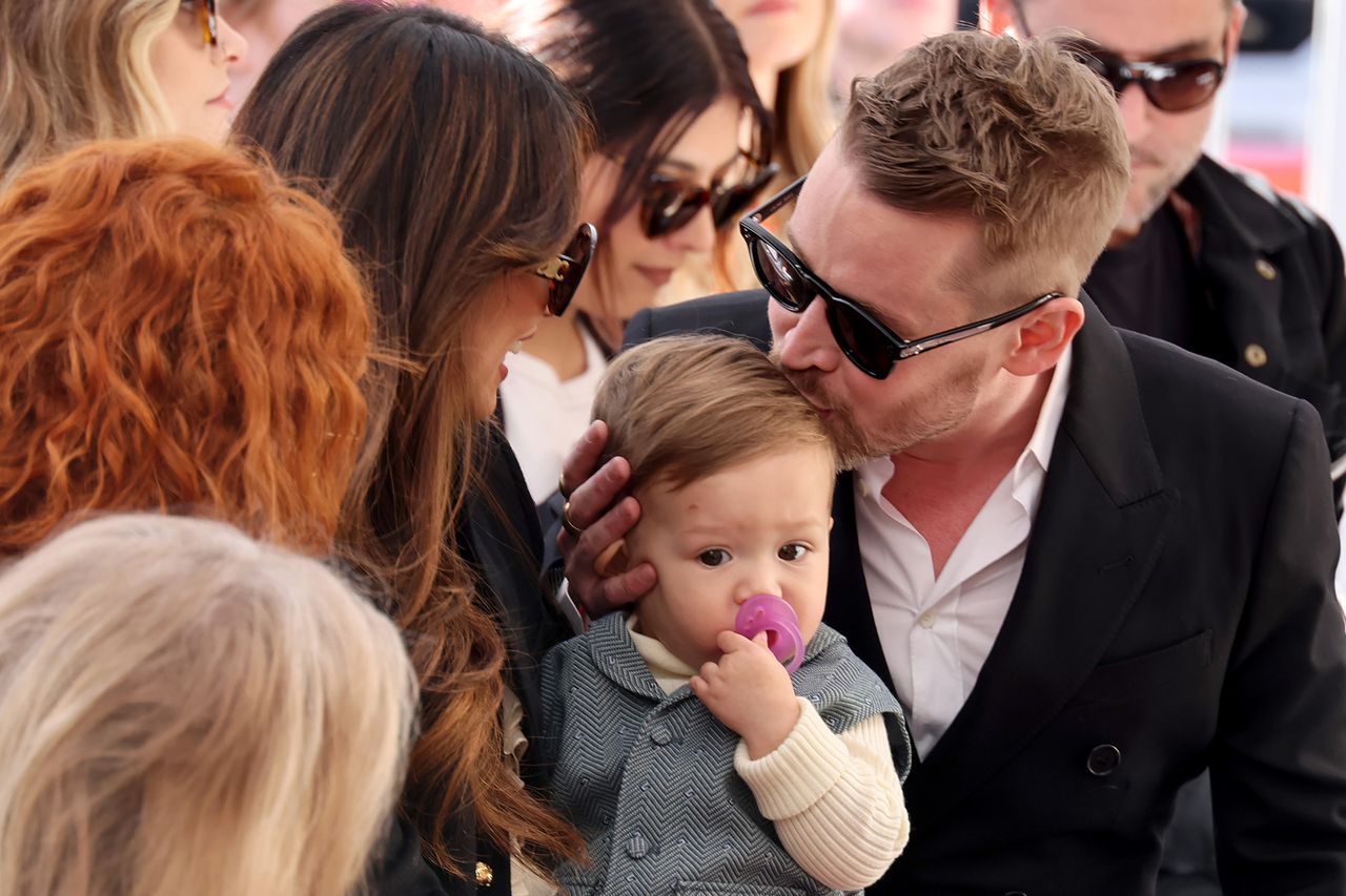 Brenda Song and Macaulay Culkin with son CarsonCredit: Amy Sussman/Getty
