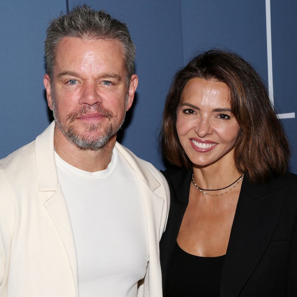 Matt Damon and wife Luciana BarrosoCredit: Bruce Glikas/WireImage