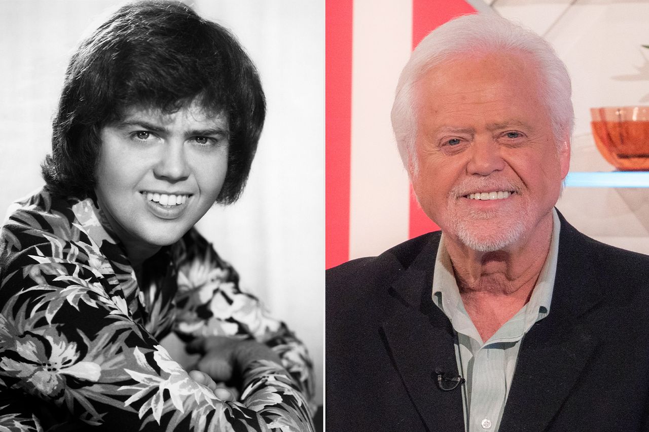 Merrill Osmond, circa 1970's; Merrill Osmond on Sept. 15, 2025.Credit: Gems/Redferns; Ken McKay/ITV/Shutterstock