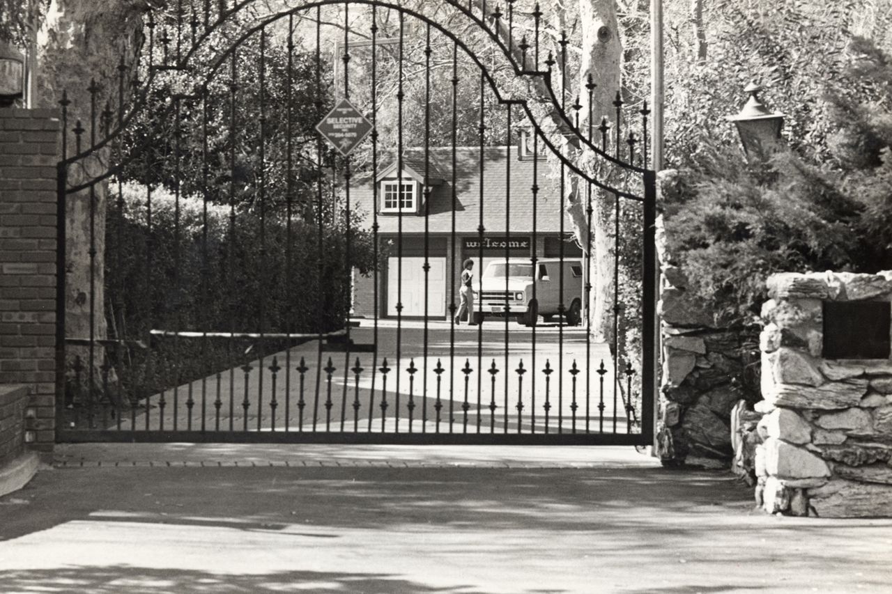 Michael Jackson's Estate on February 4,1984 in Encino, California.Credit: Ron Galella/Ron Galella Collection via Getty