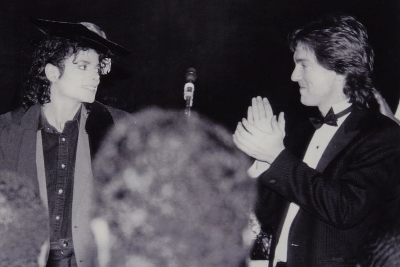 Michael Jackson and John Branca.Credit: John Branca/Instagram