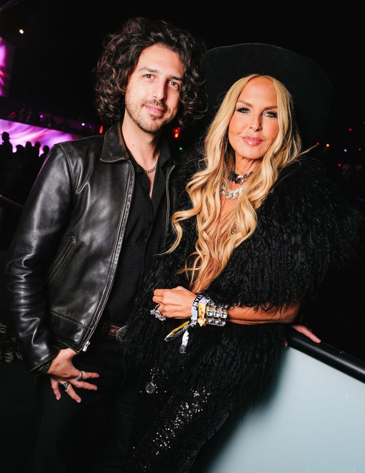 Michael Pozzi, Rachel Zoe NYLON HOUSE IN THE DESERT, Desert International Horse Park, Thermal, California, United States - 10 Apr 2026 Michael Pozzi (left) and Rachel Zoe (right).Credit: Marc Patrick/BFA.com/Shutterstock