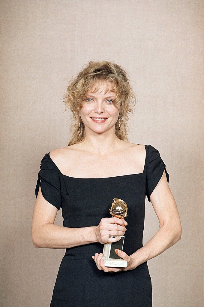 Michelle Pfeiffer At The Golden Globes