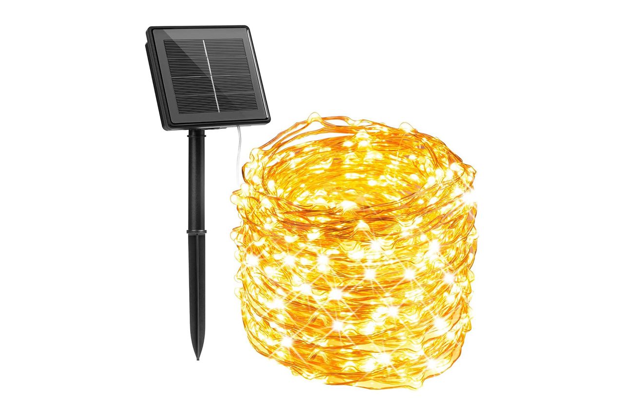 Minetom Solar String Lights for Outside Credit: Amazon