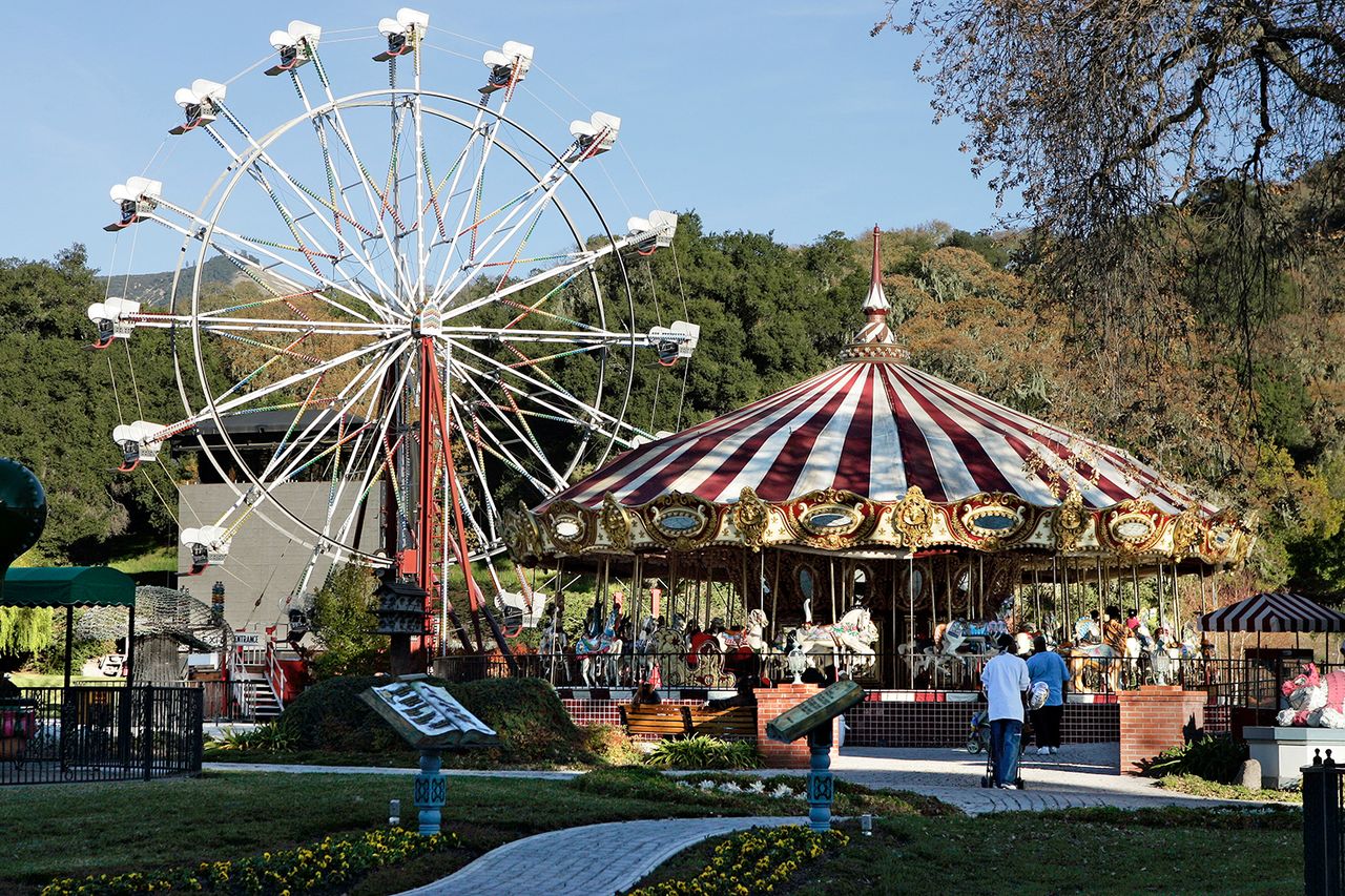 Michael Jackson's Neverland Ranch.Credit: AP Photo/Mark J. Terrill