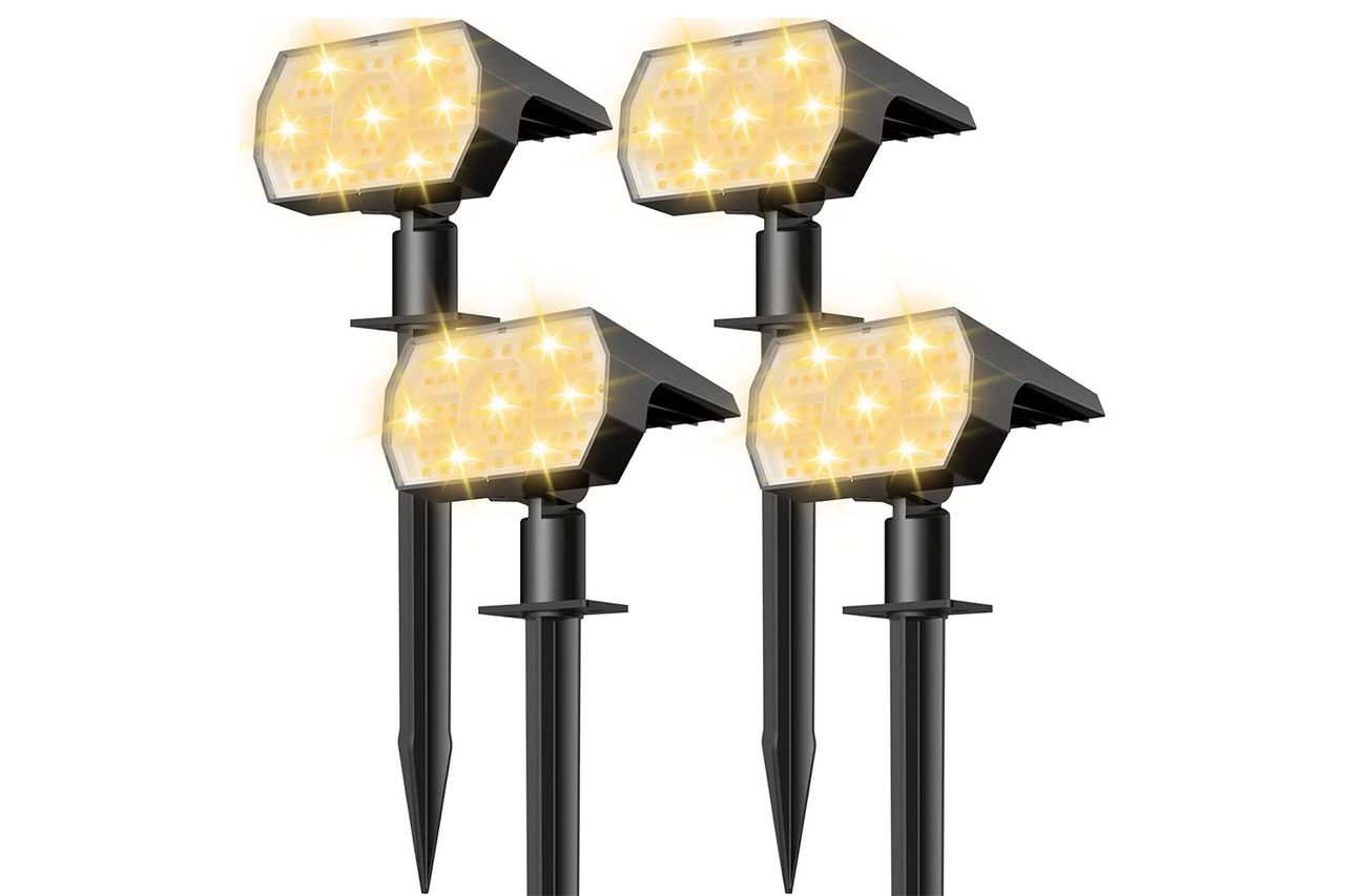 Amazon NYMPHY Solar Lights Outdoor Waterproof Credit: Amazon