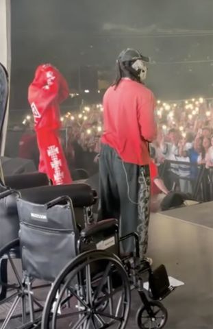 Offset Performs at Coachella Offset stands to perform on stage at CoachellaCredit: Offset/Instagram