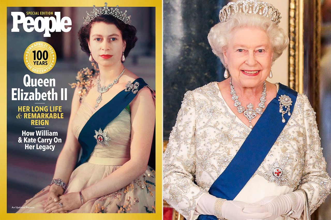 Queen ElizabethCredit: People; Rota/Anwar Hussein/Getty