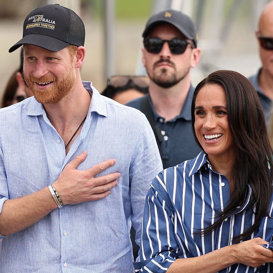 Prince Harry and Meghan MarkleCredit: Cameron Spencer/Getty