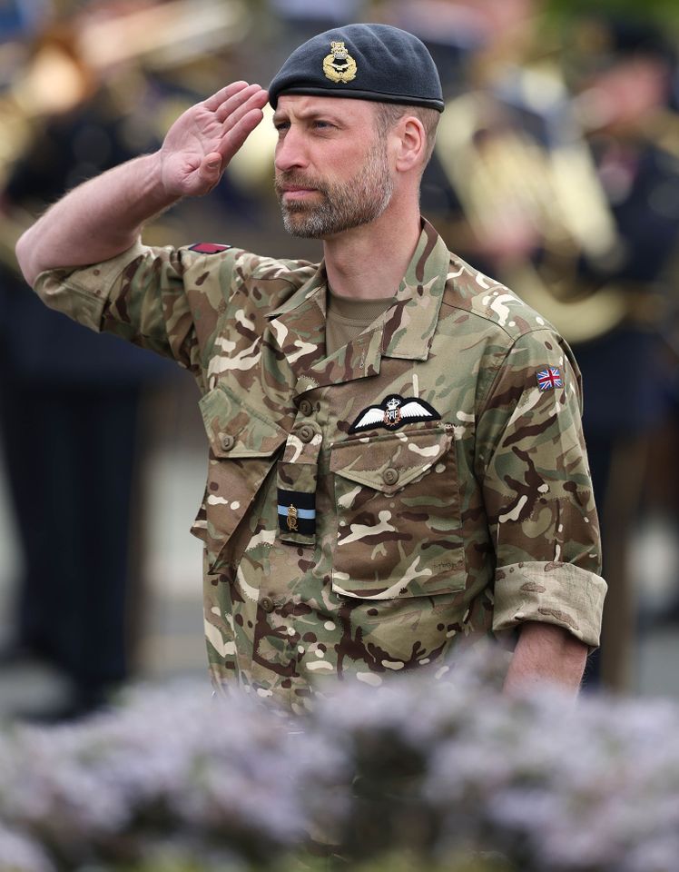 Prince William visits RAF ValleyCredit: Andrew Parsons / Kensington Palace