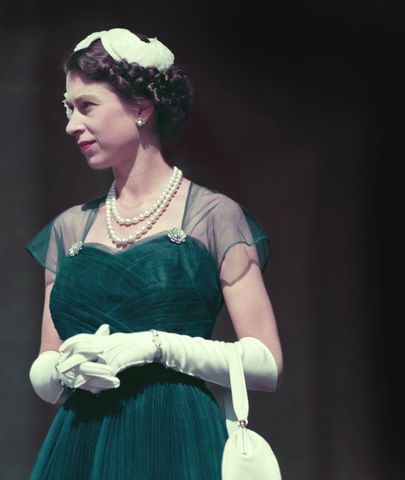 Queen Elizabeth stands on the balcony of the Government House in Melbourne, Australia, in March 1954Credit: Fox Photos/Hulton Archive/Getty