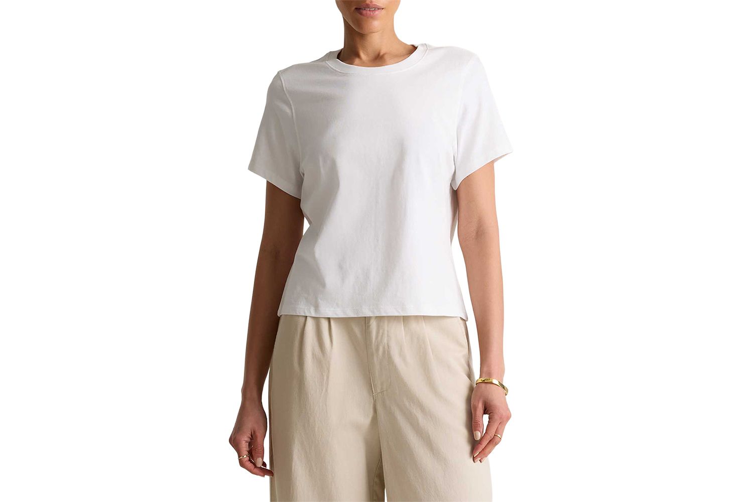 100% Organic Cotton Boxy Crewneck Tee