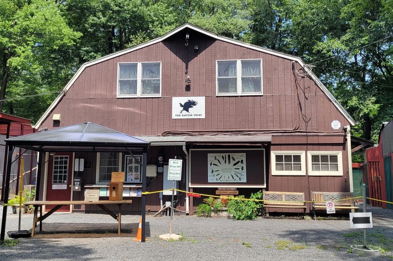 The Raptor Trust's medical infirmary in New JerseyCredit: The Raptor Trust