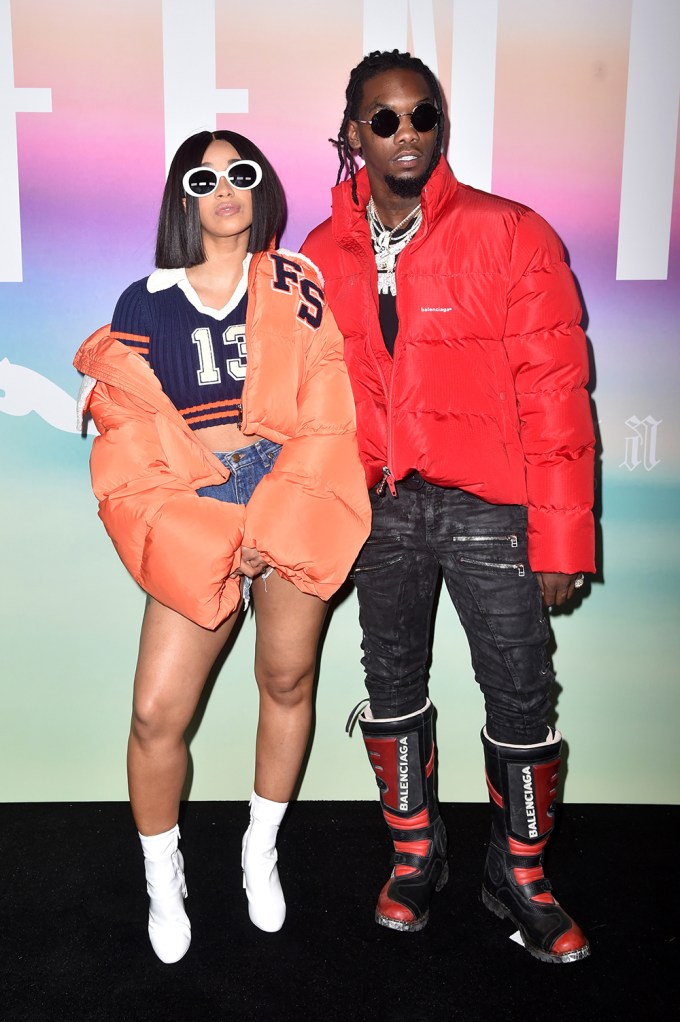 Cardi B & Offset Wow At Rihanna’s Show