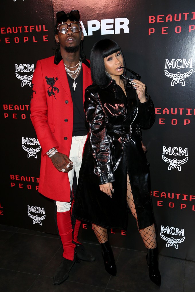 Cardi B & Offset At A ‘Paper’ Magazine Party