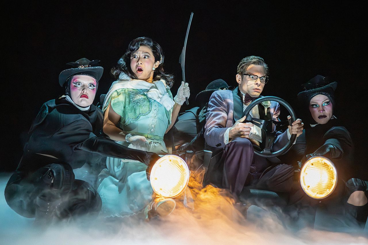 Stephanie Hsu and Andrew Durand in 'The Rocky Horror Show'Credit: Joan Marcus