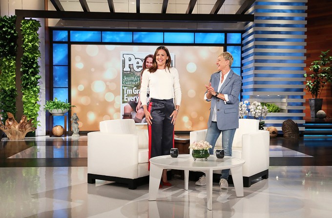 Jennifer Garner Visits Ellen