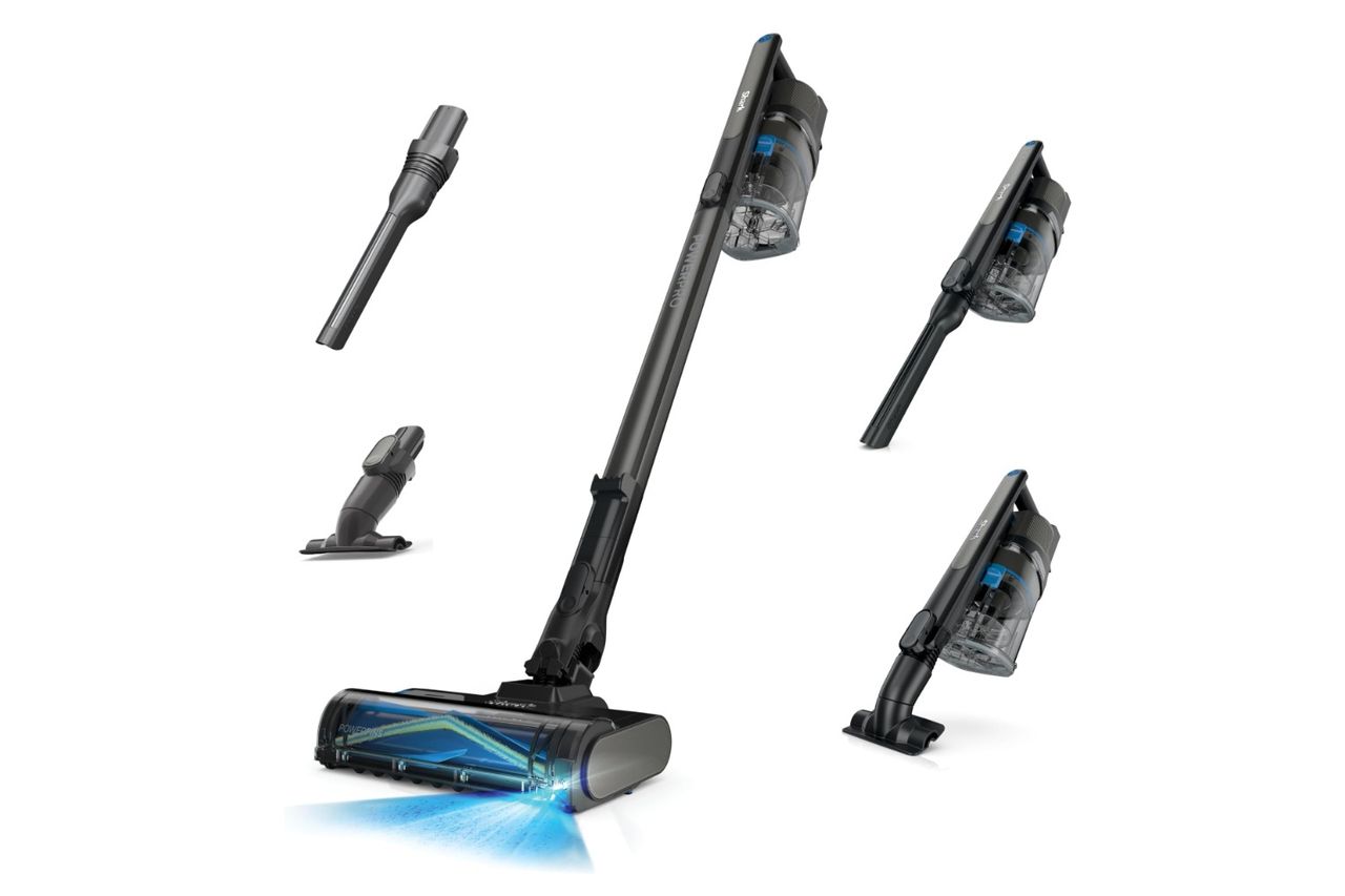 Shark PowerPro Reveal Plus Cordless Vacuum showing accessories and features Credit: Amazon