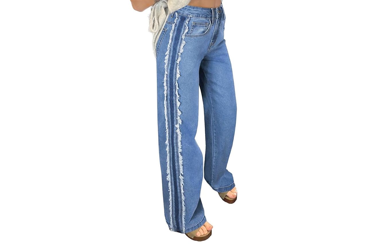 Sidefeel Womens Wide Leg Jeans Credit: Amazon