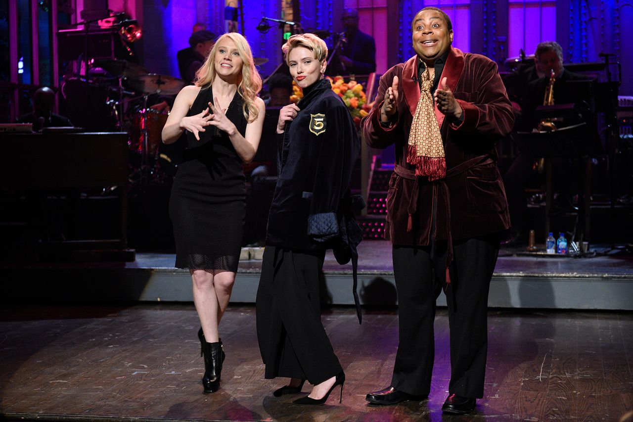 Scarlett Johansson on SNLCredit: Getty