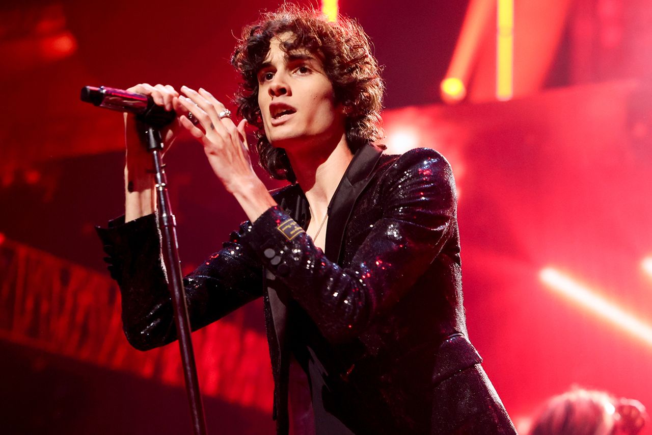 Sombr at the MTV Video Music Awards in New York in September 2025.Credit: Christopher Polk/Billboard via Getty