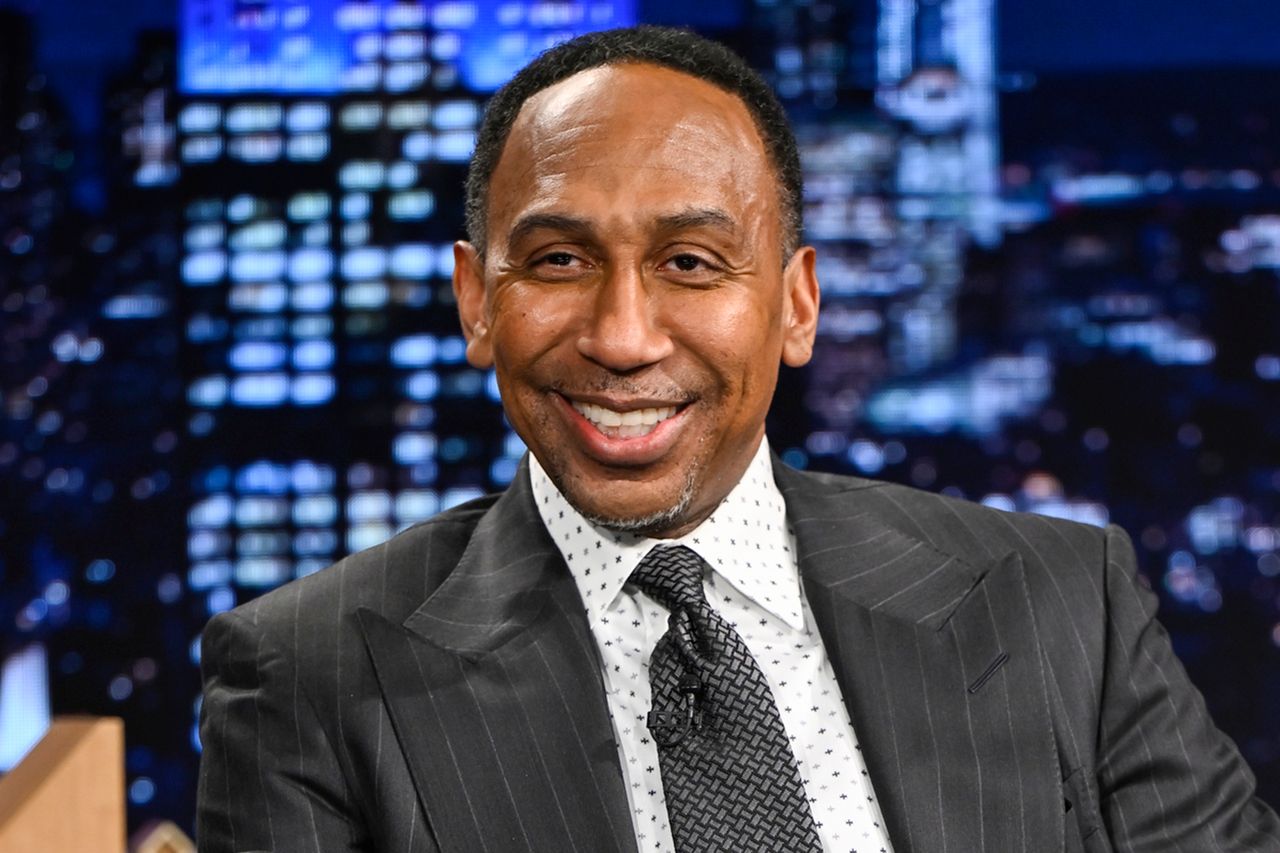 Stephen A. Smith on 'The Tonight Show Starring Jimmy Fallon' on March 5, 2025Credit: Todd Owyoung/NBC via Getty