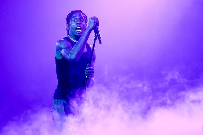 Travis Scott In Smoke