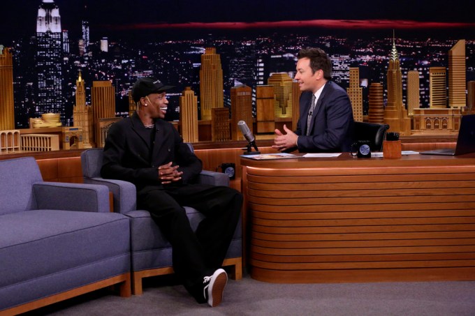 Travis Scott Chats with Jimmy Fallon