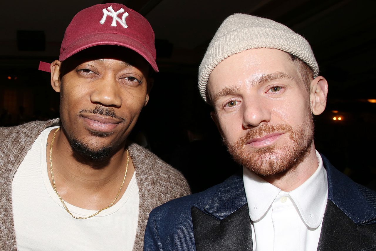 Tyler James Williams and Chris PerfettiCredit: Bruce Glikas/WireImage