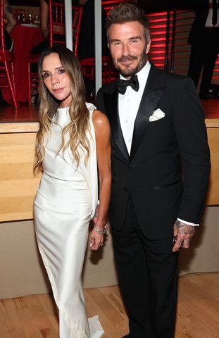 Victoria and David Beckham attend the 2026 TIME100 Gala at Jazz at Lincoln Center on April 23, 2026 in New York CityCredit: Kevin Mazur/Getty