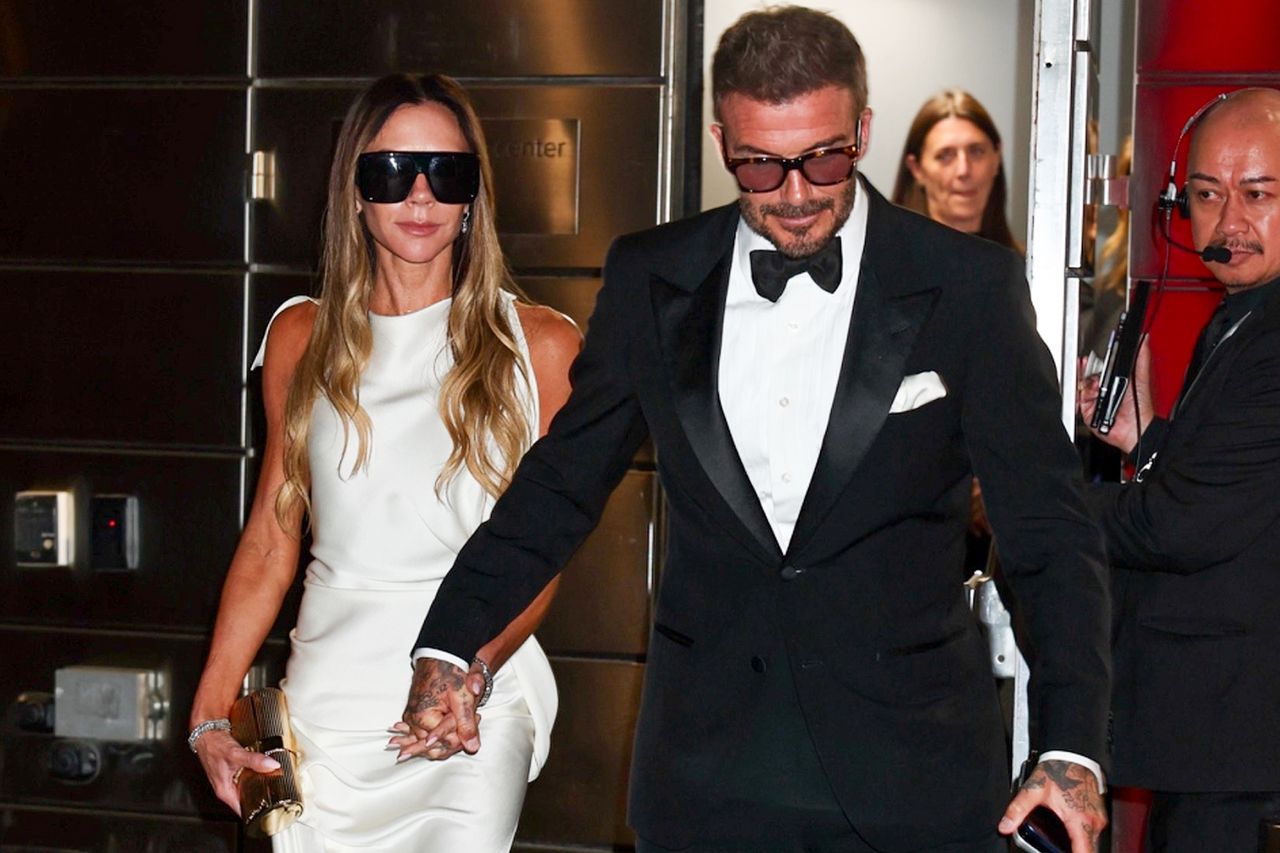 Victoria and David Beckham attend the 2026 TIME100 Gala at Jazz at Lincoln Center on April 23, 2026 in New York CityCredit: BlayzenPhotos / BACKGRID