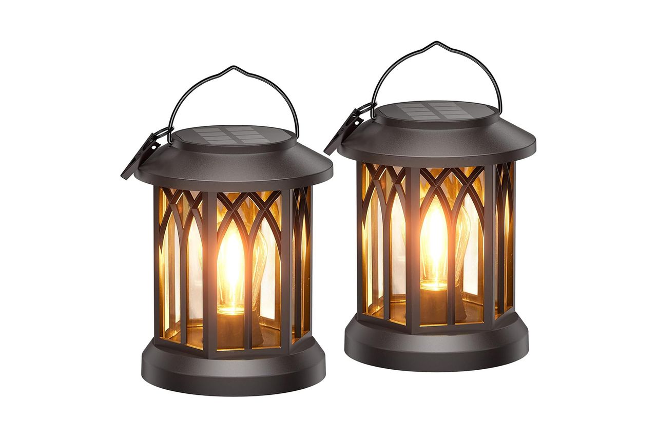 WdtPro Solar Lanterns Outdoor Waterproof Credit: Amazon