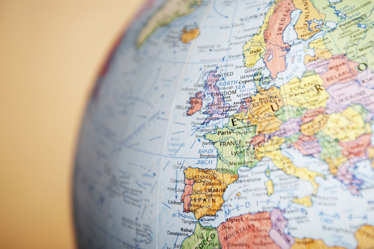 Europe on a Globe A world globe (stock image).Credit: Getty