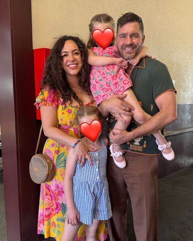 Andy Grammer and Aijia Grammer with their two daughtersCredit: aijiaofficial/Instagram