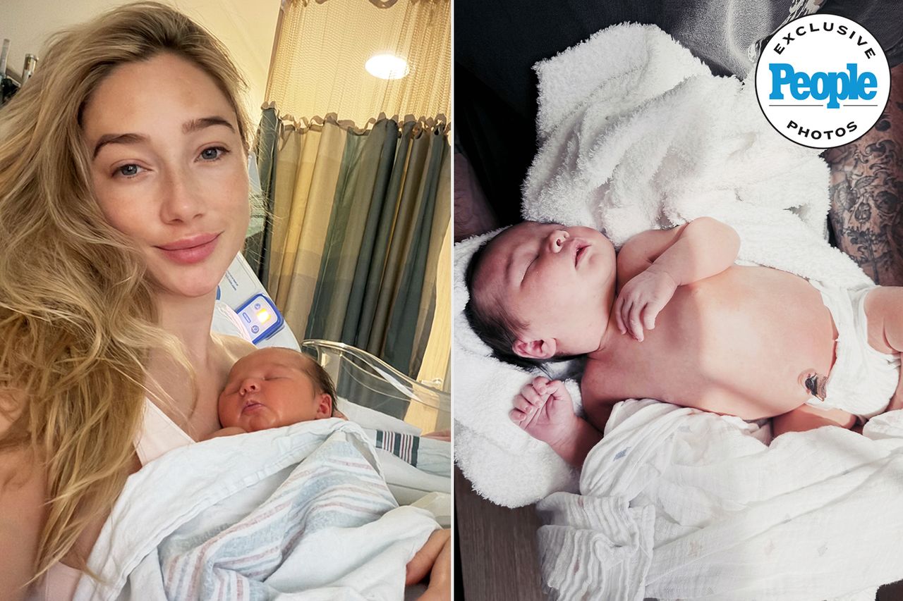 Aurora Culpo Welcomes Her Third Baby (Exclusive) Aurora Culpo and her newbornCredit: Nicole Hill