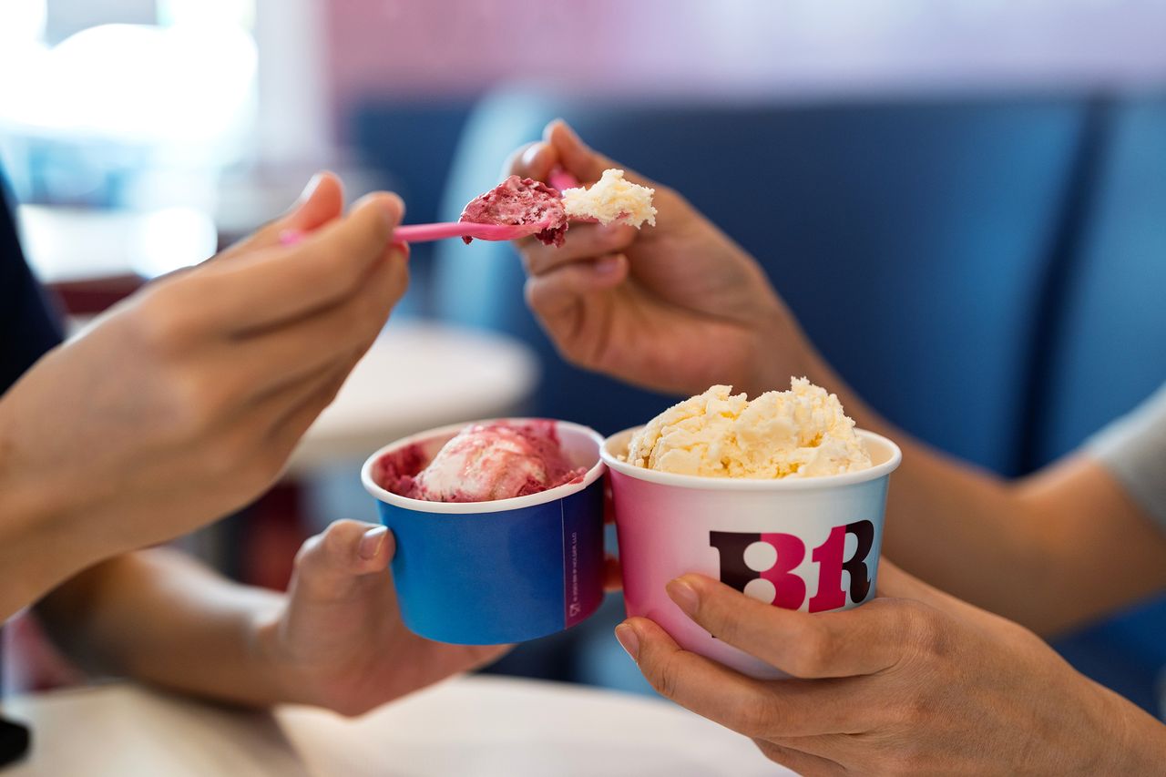 Baskin-Robbins ice cream.Credit: TY Lim/Shutterstock
