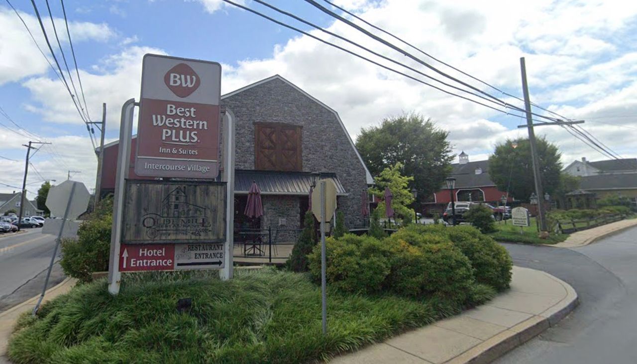 The infant was found unresponsive at the Best Western Plus Intercourse Village Inn & Suites in Lancaster County on MondayCredit: Google Maps