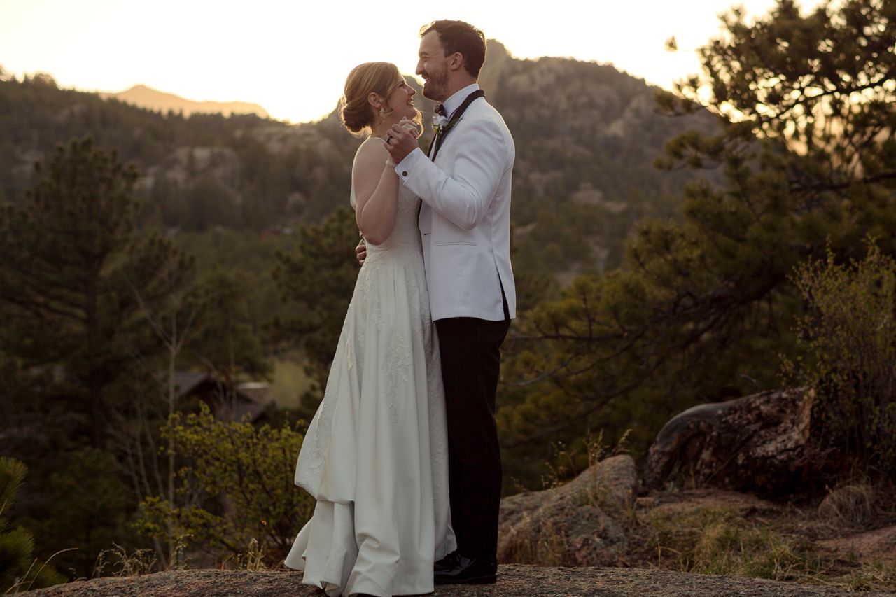 Abby Staniszewski and her husband on their wedding dayCredit: Dylan Burr Wedding Photographer/dylanburr.com