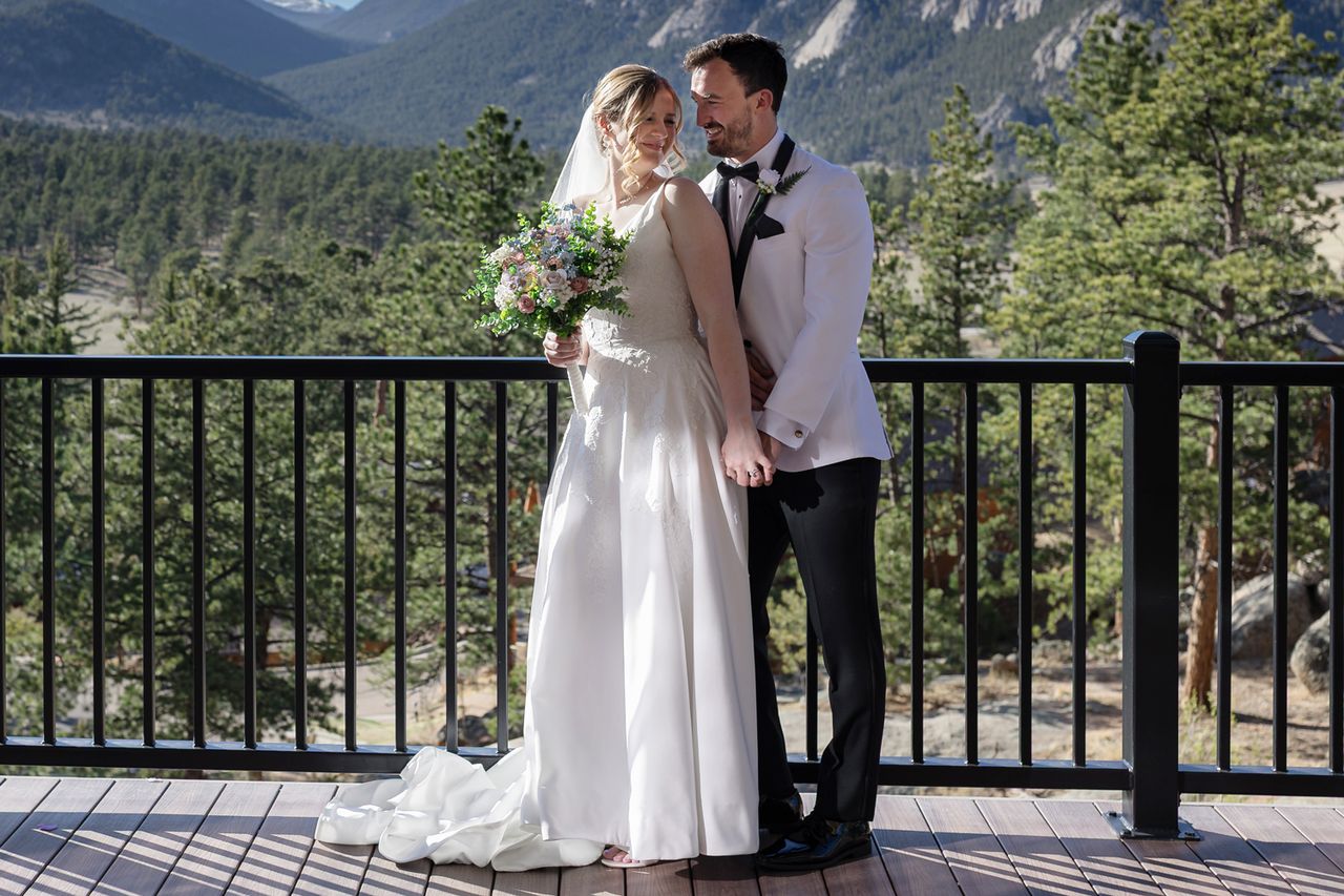 Abby Staniszewski and her husbandCredit: Dylan Burr Wedding Photographer/dylanburr.com
