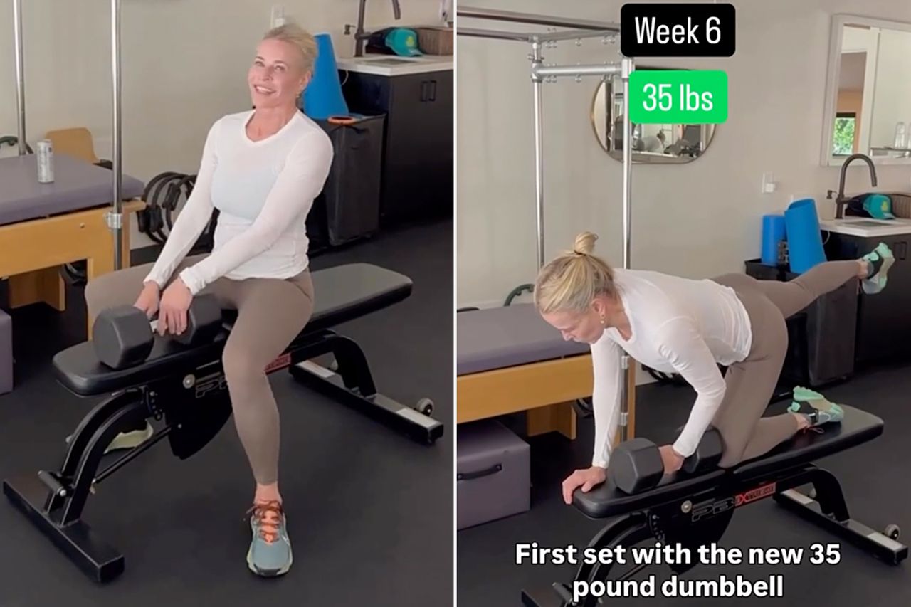 Chelsea Handler working out Chelsea Handler working outCredit: Chelsea Handler/Instagram