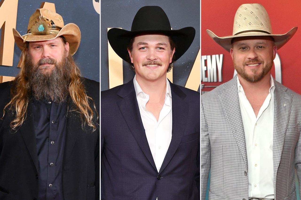 Chris Stapleton in November 2025 in Nashville; Zach Top in November 2025 in Nashville; Cody Johnson in May 2025 in Frisco, TexasCredit: Jason Davis/WireImage; Emma McIntyre/Getty; Michael Buckner/Penske Media via Getty